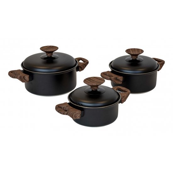 Bo-Camp Industrial collection Cookware set Stewart stainless steel