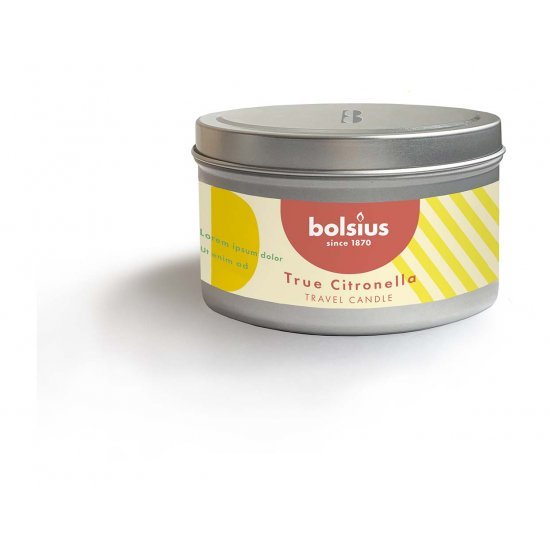 Bolsius Scented Candle Canned Citronella