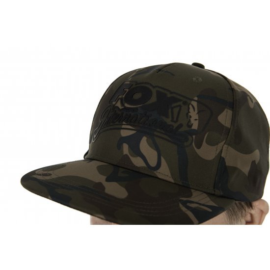 Fox Camo Flat Peak Snapback Cap