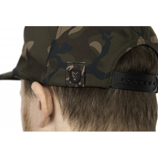 Fox Camo Flat Peak Snapback Cap