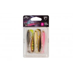 Fox Rage Slick Shad UV Mixed Color Pack 13cm 4 Pieces