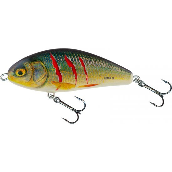 Salmo Fatso Sinking 10cm Wounded Real Roach Limited Edition