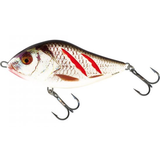 Salmo Slider Sinking 10cm Wounded Real Gray Shiner