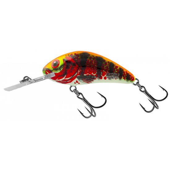 Salmo Rattlin Hornet Floating 4.5cm Holo Red Perch
