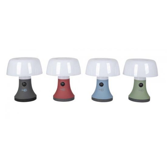 Bo-Camp Table lamp With cap Sirius High Power LED 70 Lumen Red