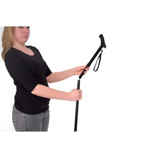 Vitility Walking cane Foldable Black
