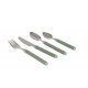 Bo-Camp Cutlery Set 4 Pieces 1 Person In a box Green