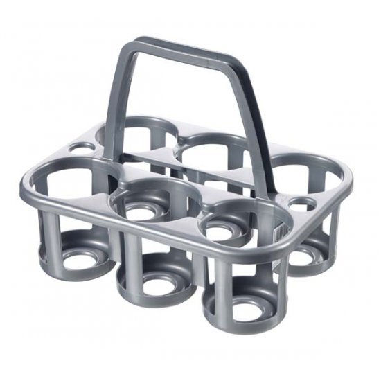 Curver Bottle Carrier 6Compartments Grey