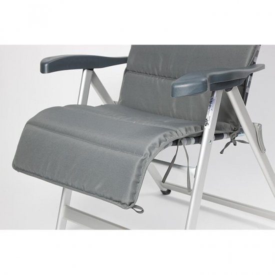 Bo-Camp Chair cushion Universal Padded Polyester Grey