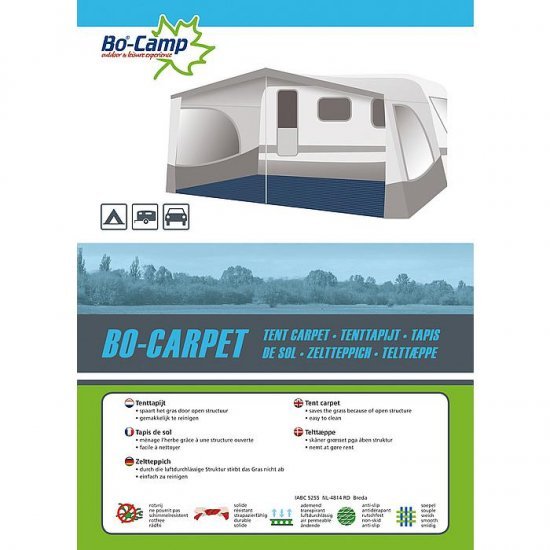 Bo-Camp Tent carpet BoCarpet Grey 2.5x2 Meters